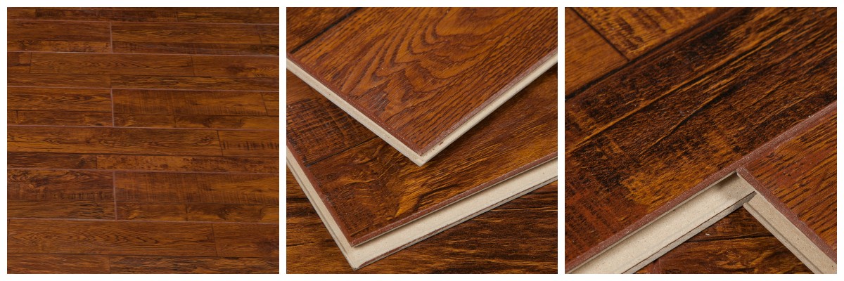 12mm V-groove Laminate Flooring For Residential Use 12mm V-groove Laminate Flooring For Residential Use
