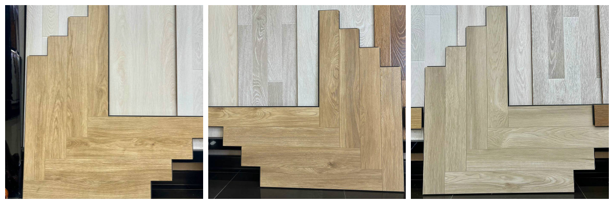 Revêtement de sol stratifié à chevrons de 10 mm avec technologie allemande